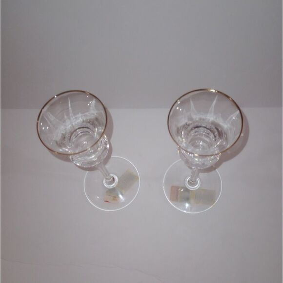 🆕🕯️ Mikasa Sonata Candlesticks Gold - Picture 3 of 4